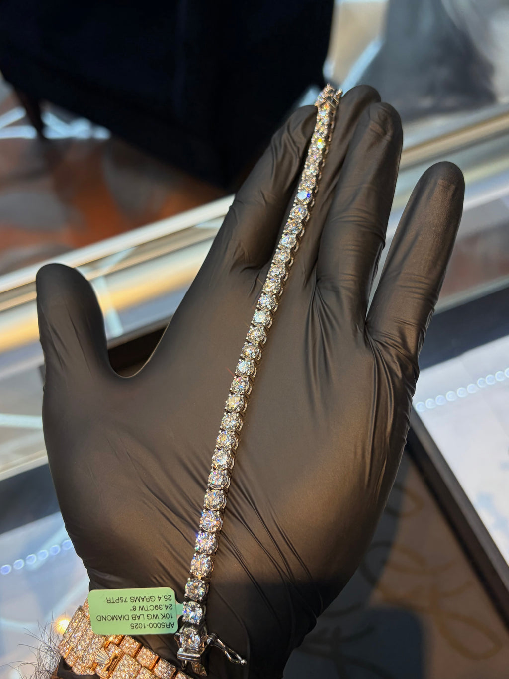Solitaire Diamond Tennis Bracelet