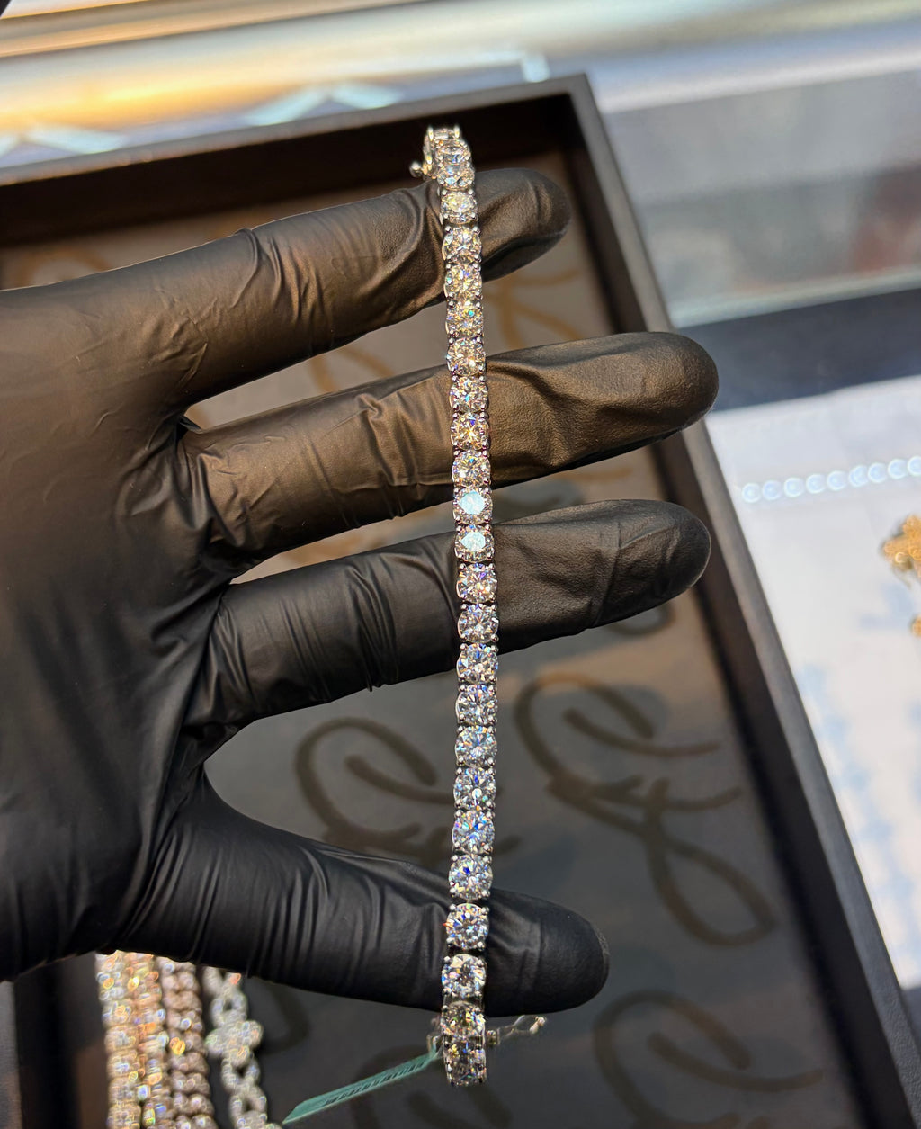 Solitaire Diamond Tennis Bracelet