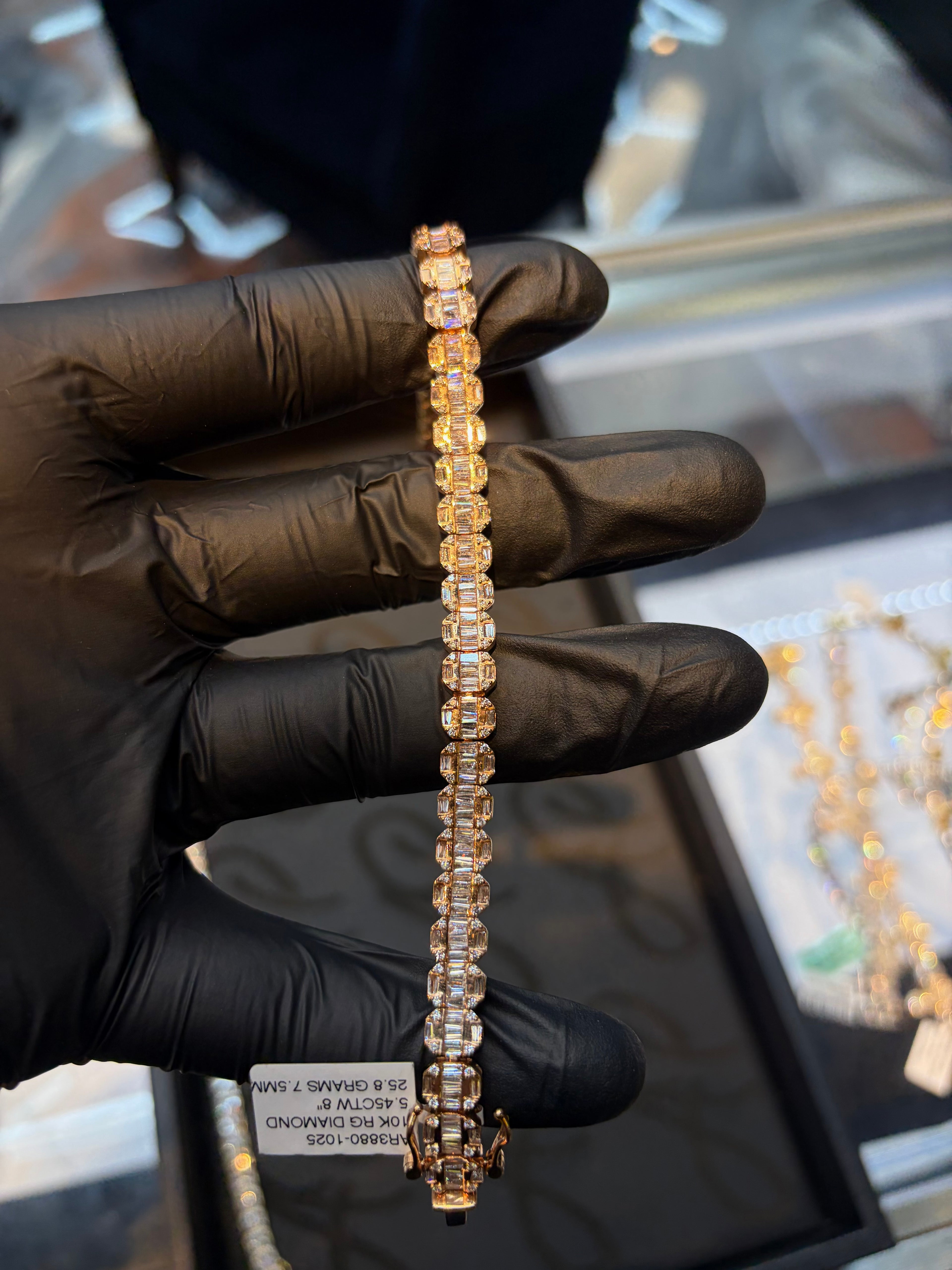 Baguette Tennis Bracelet