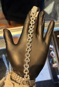 Diamond Infinity Link Bracelet