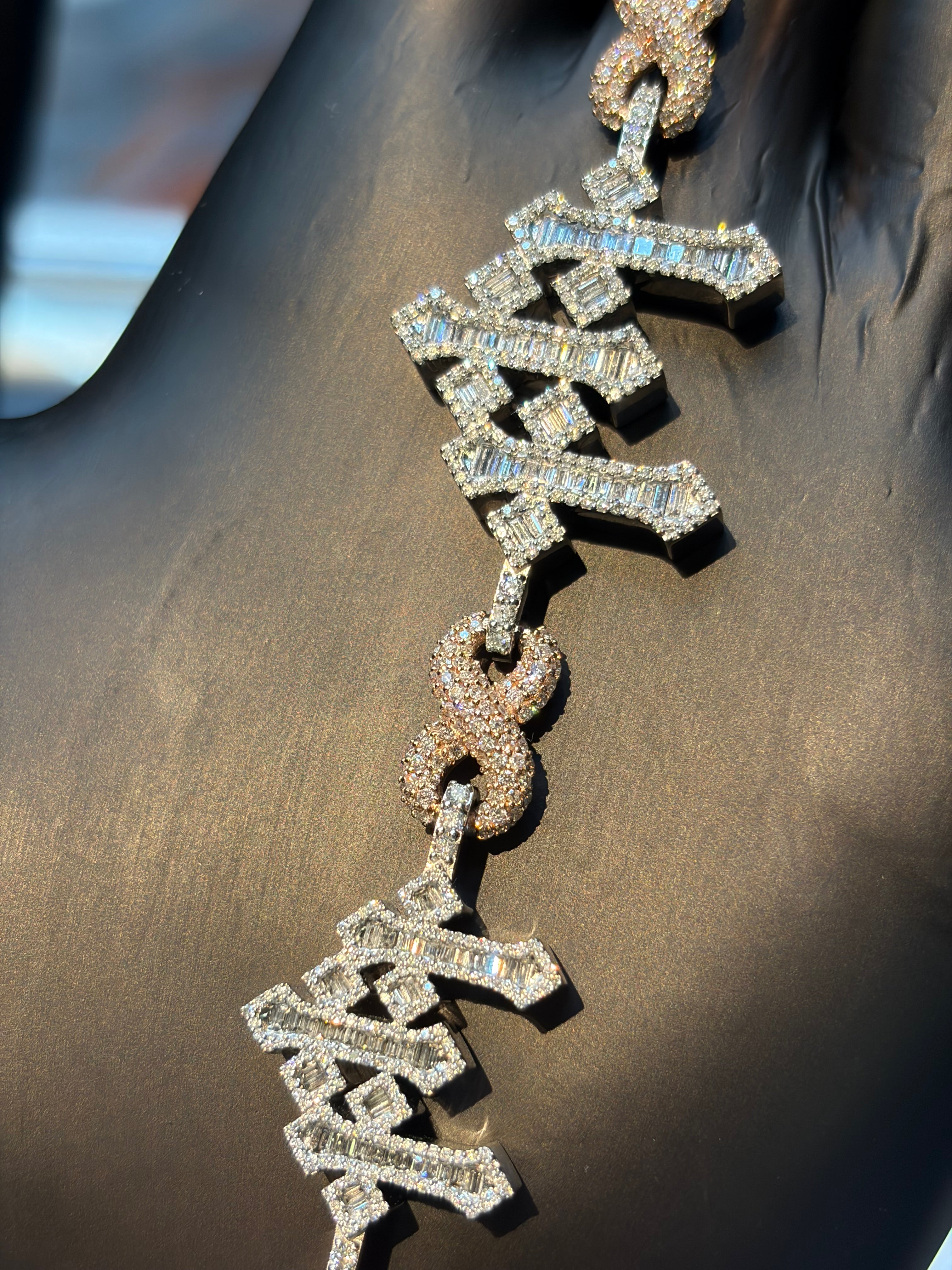 Two Tone Cross Infinity Bracelet