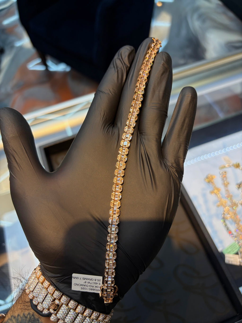 Baguette Tennis Bracelet