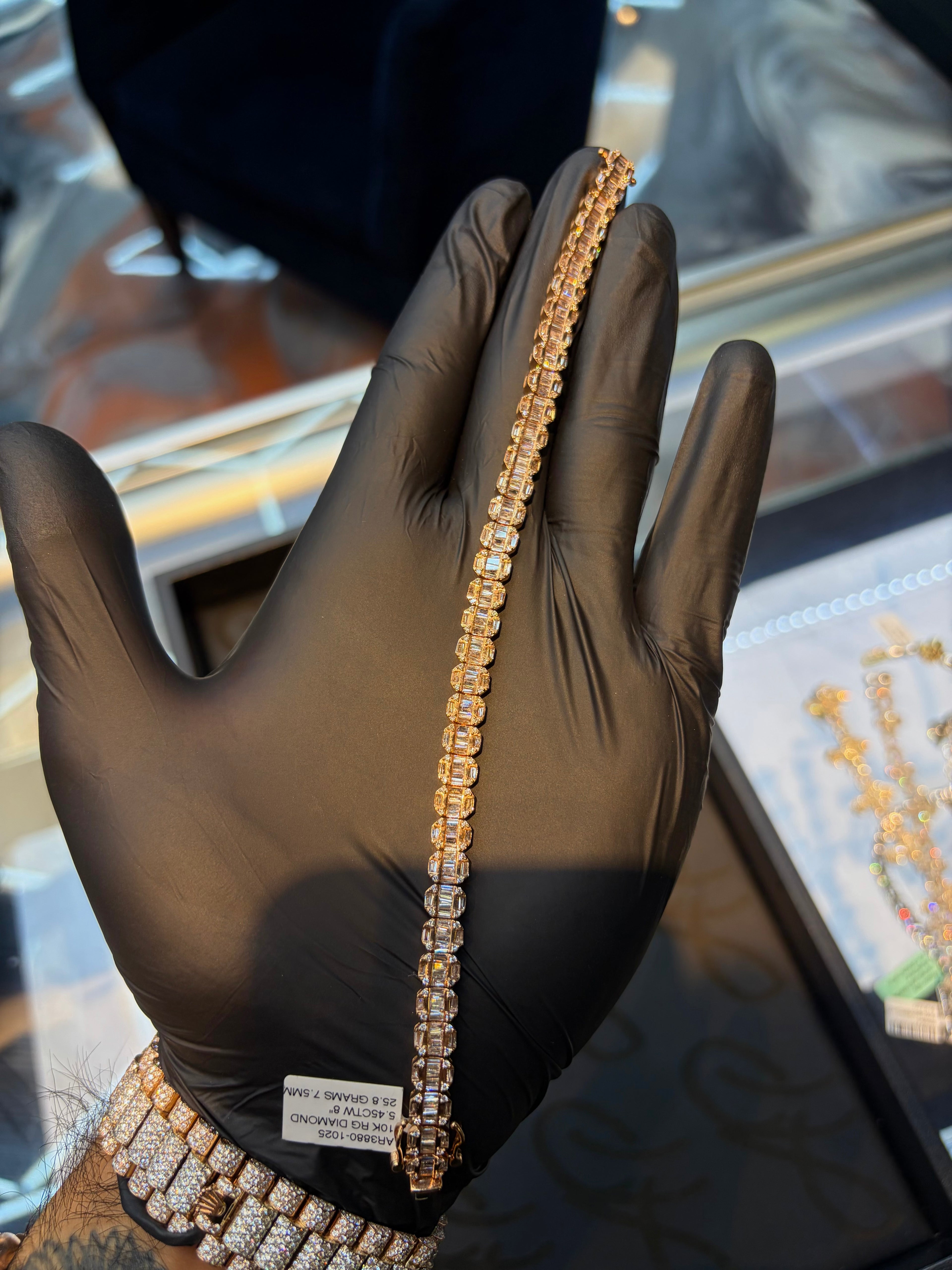 Baguette Tennis Bracelet