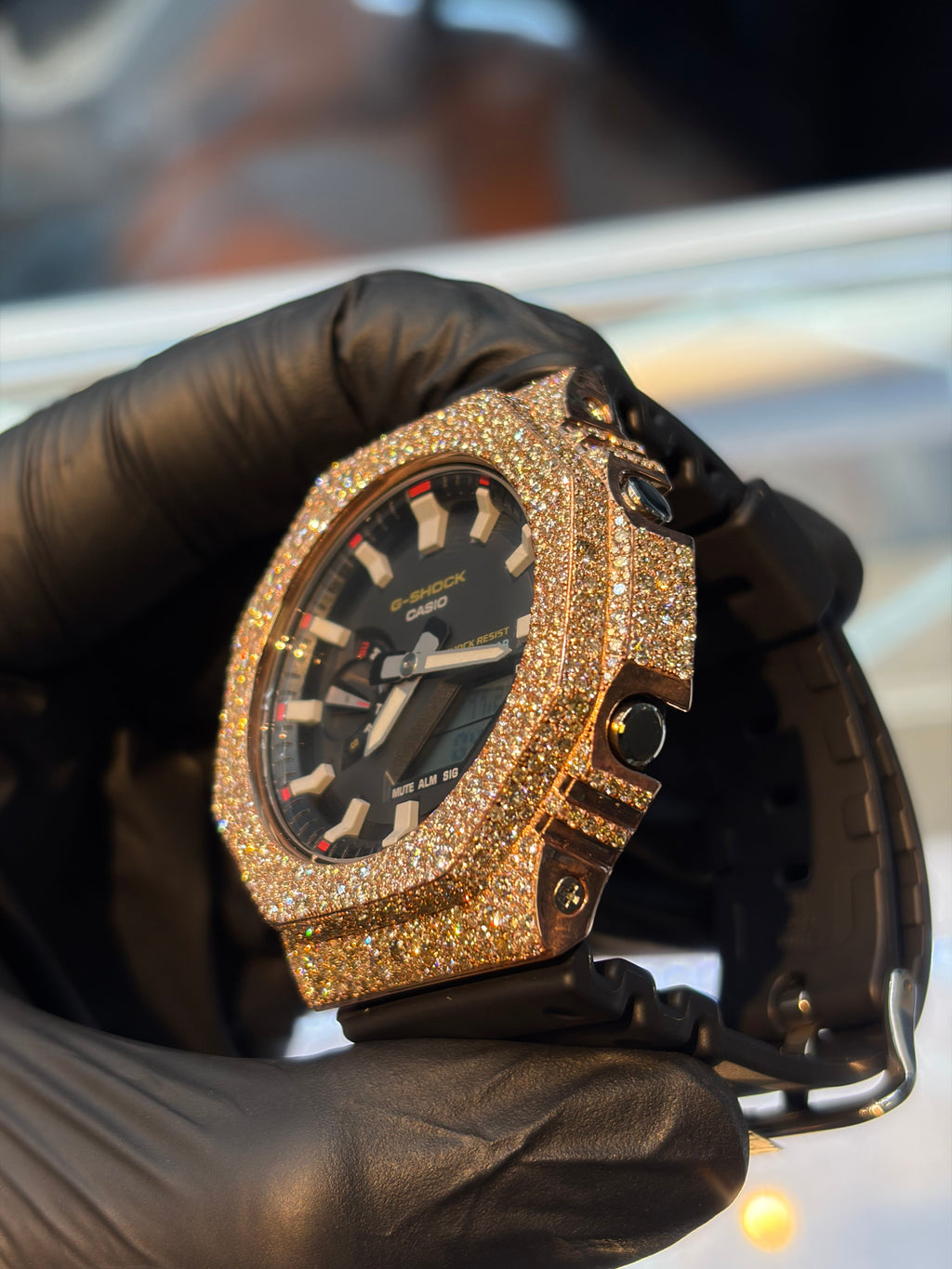 Snow Set Diamond G-Shock