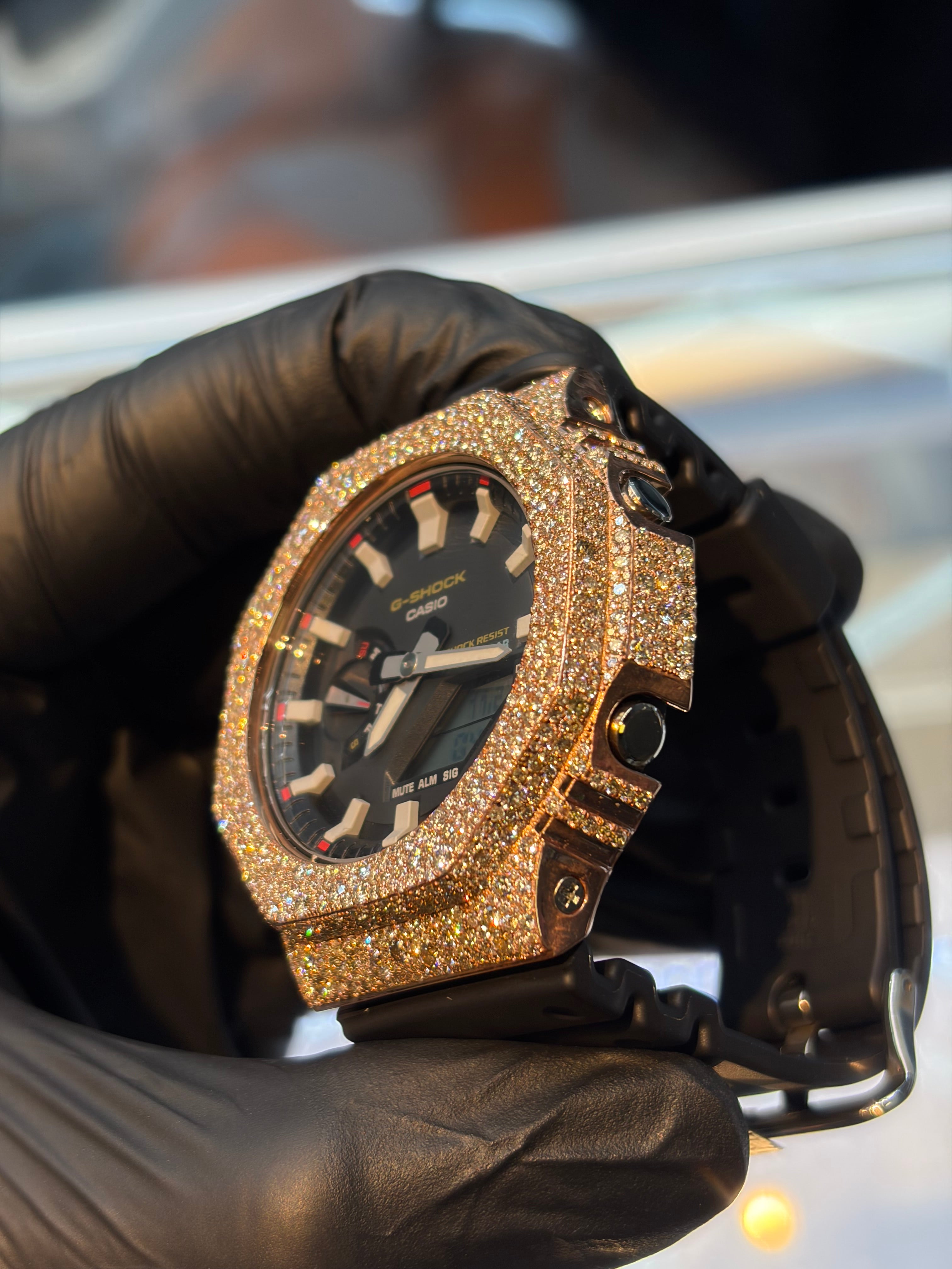 Snow Set Diamond G-Shock