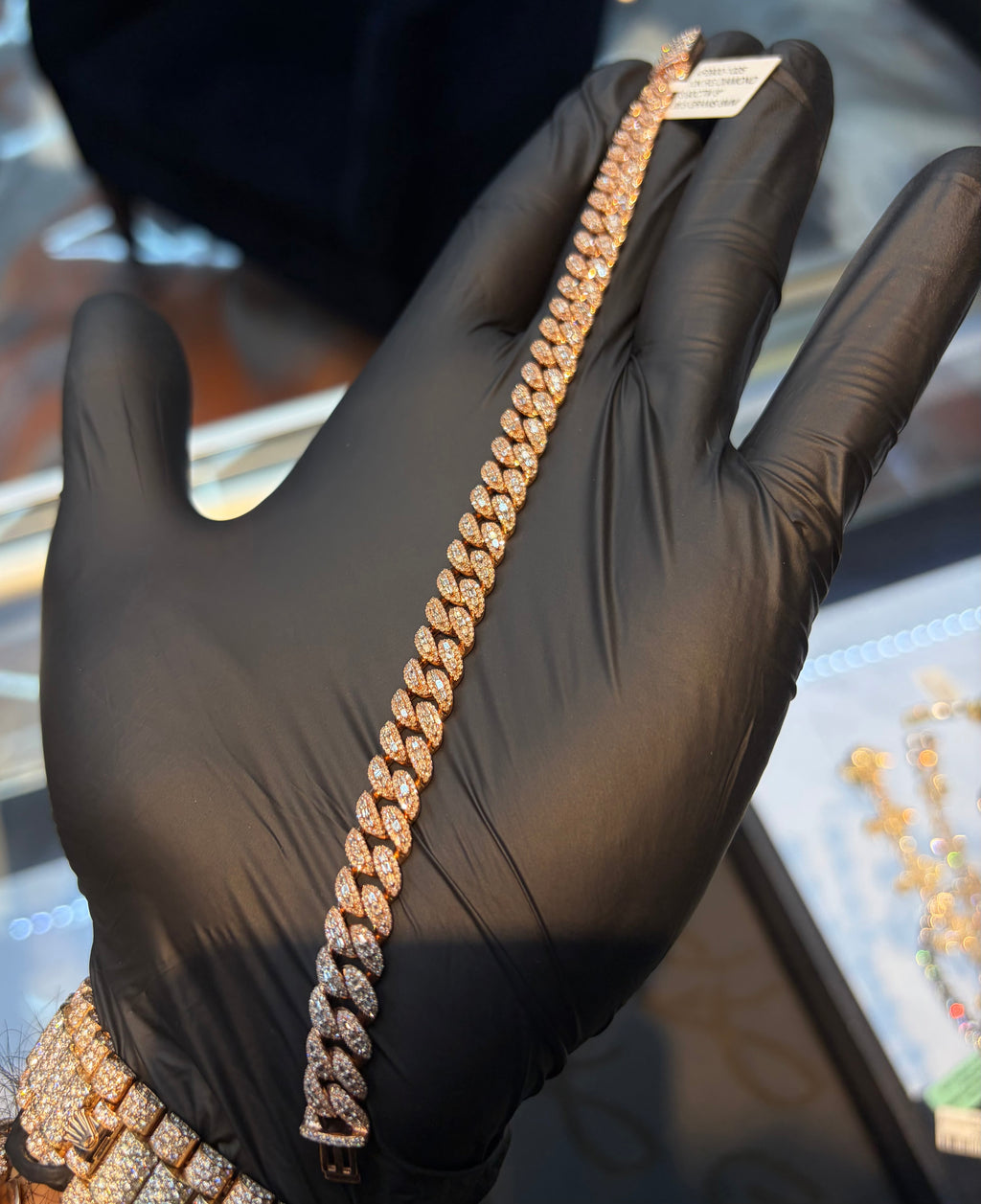 Baguette Cuban Bracelet