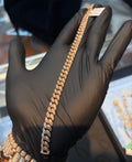 Baguette Cuban Bracelet