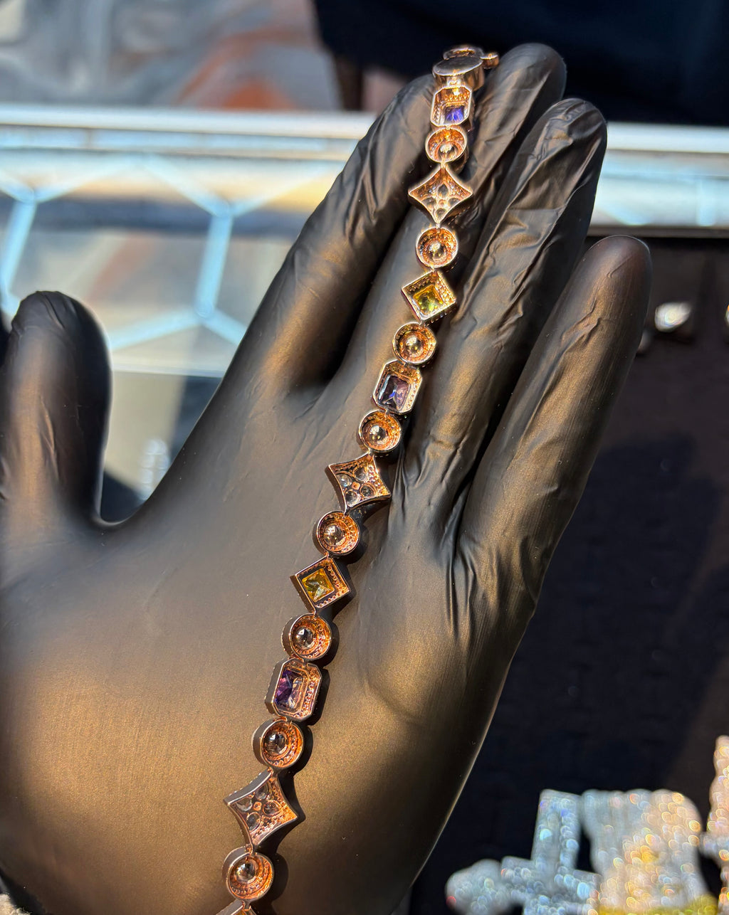 Clover/Pearl Bracelet