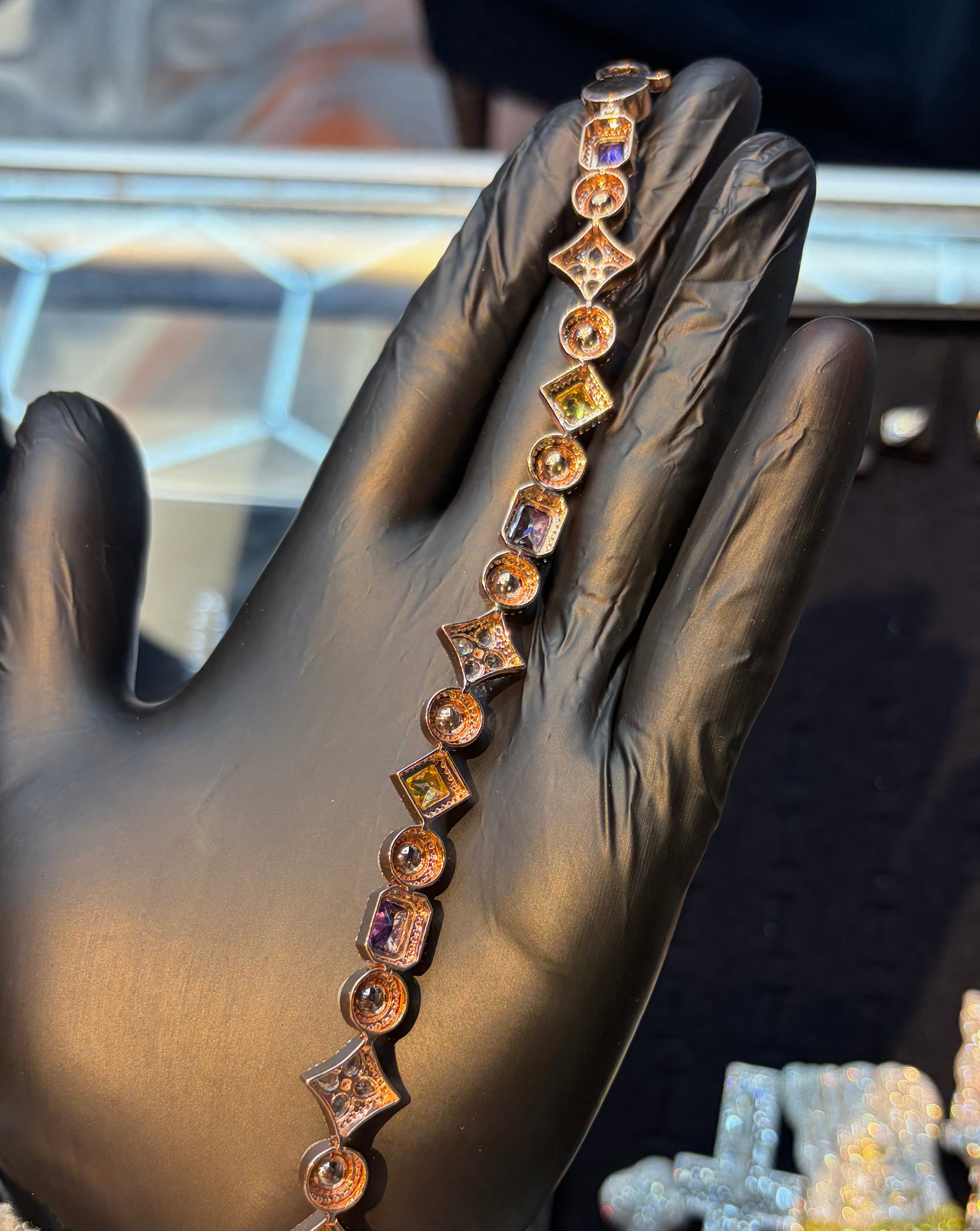 Clover/Pearl Bracelet