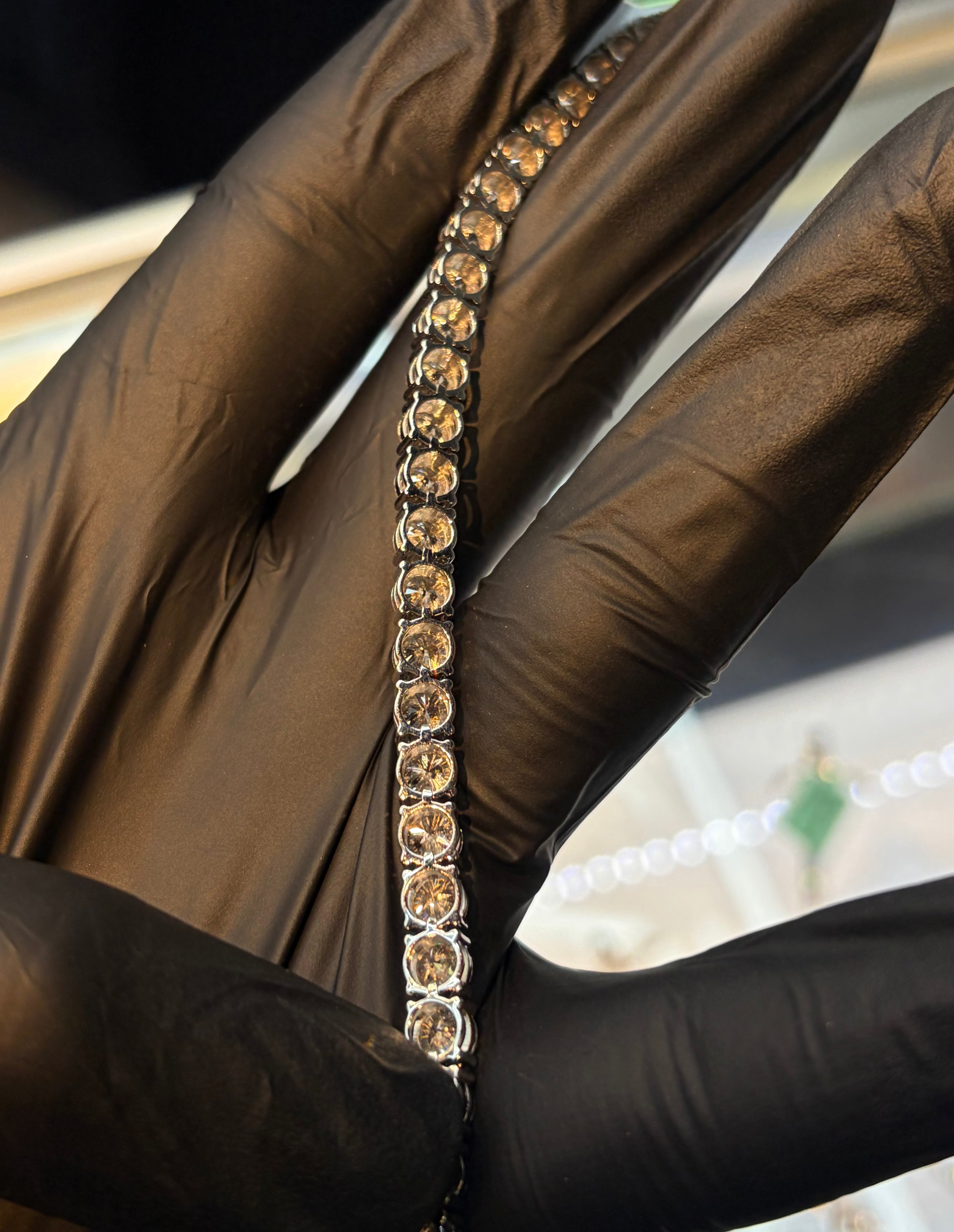 Solitaire Diamond Tennis Bracelet