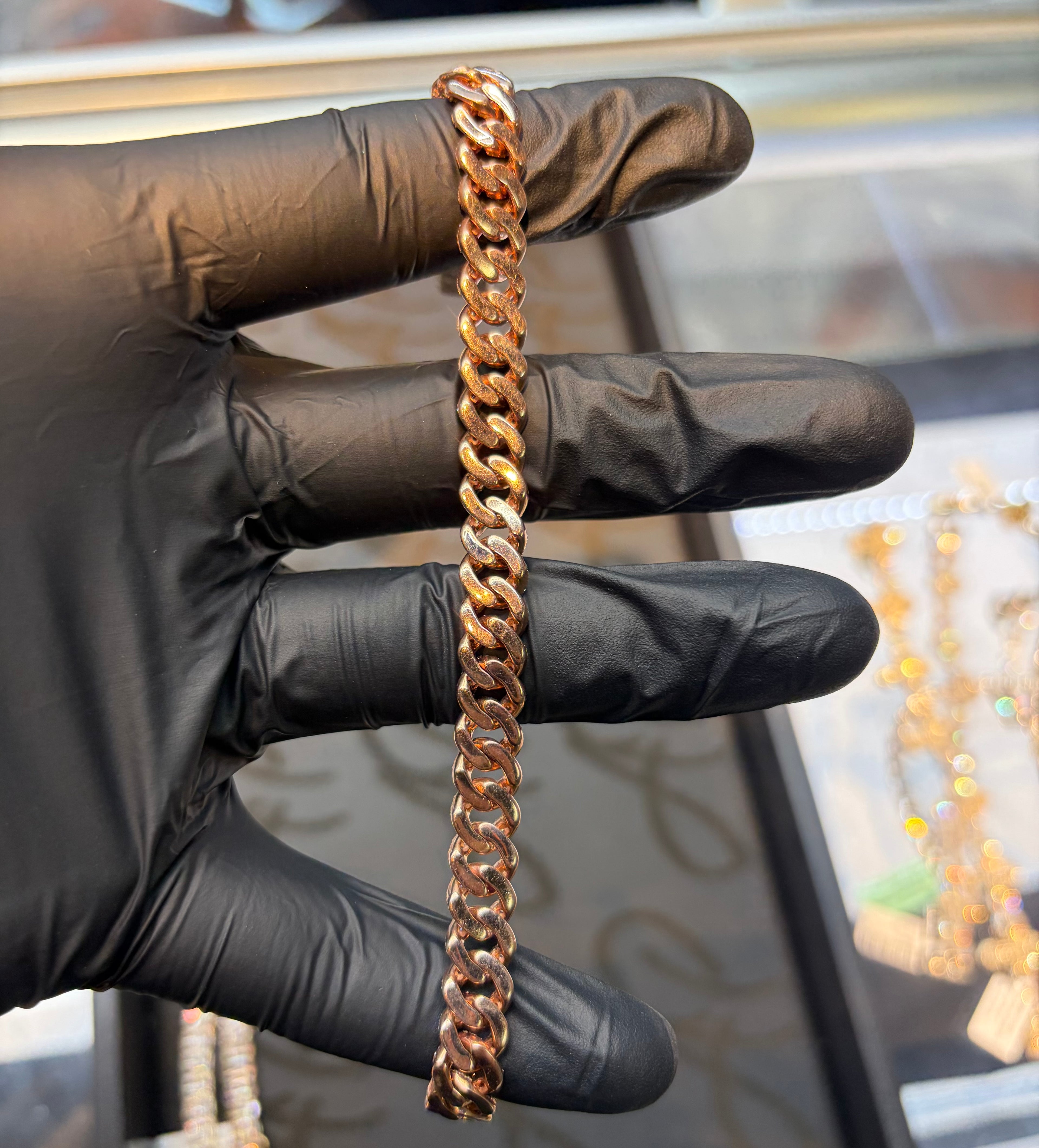 Baguette Cuban Bracelet
