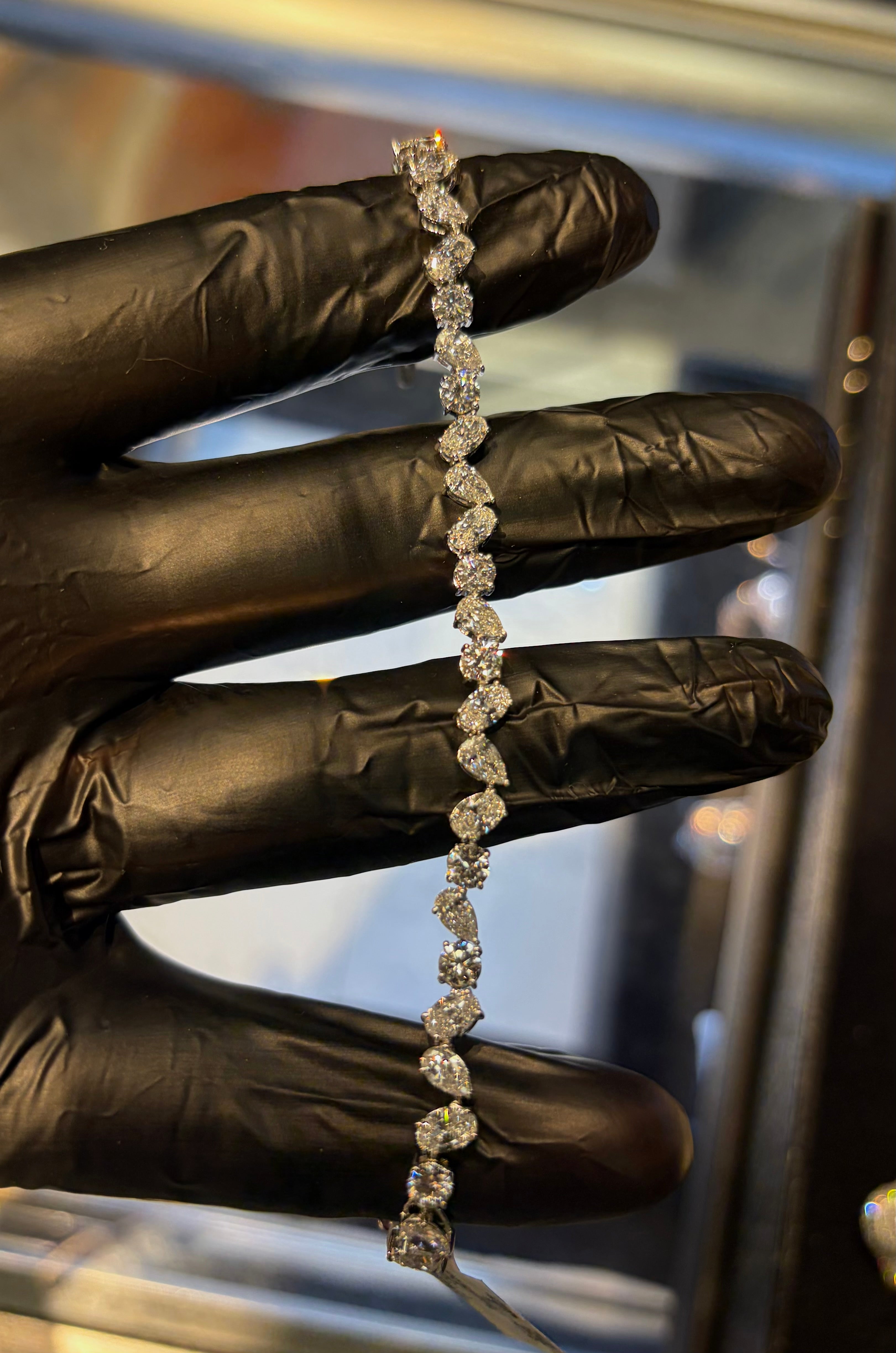 Fancy Shape Tennis Bracelet