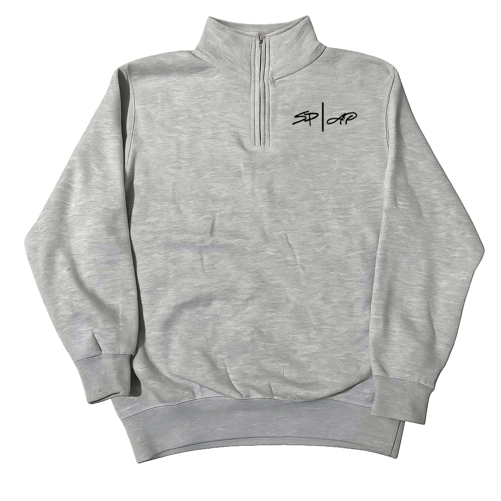 Gray Zip Up