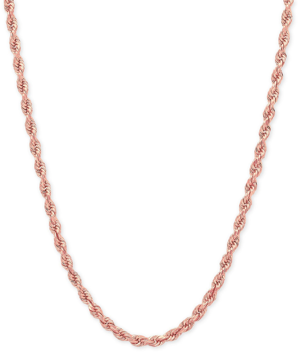 2mm 10K Rope Chain