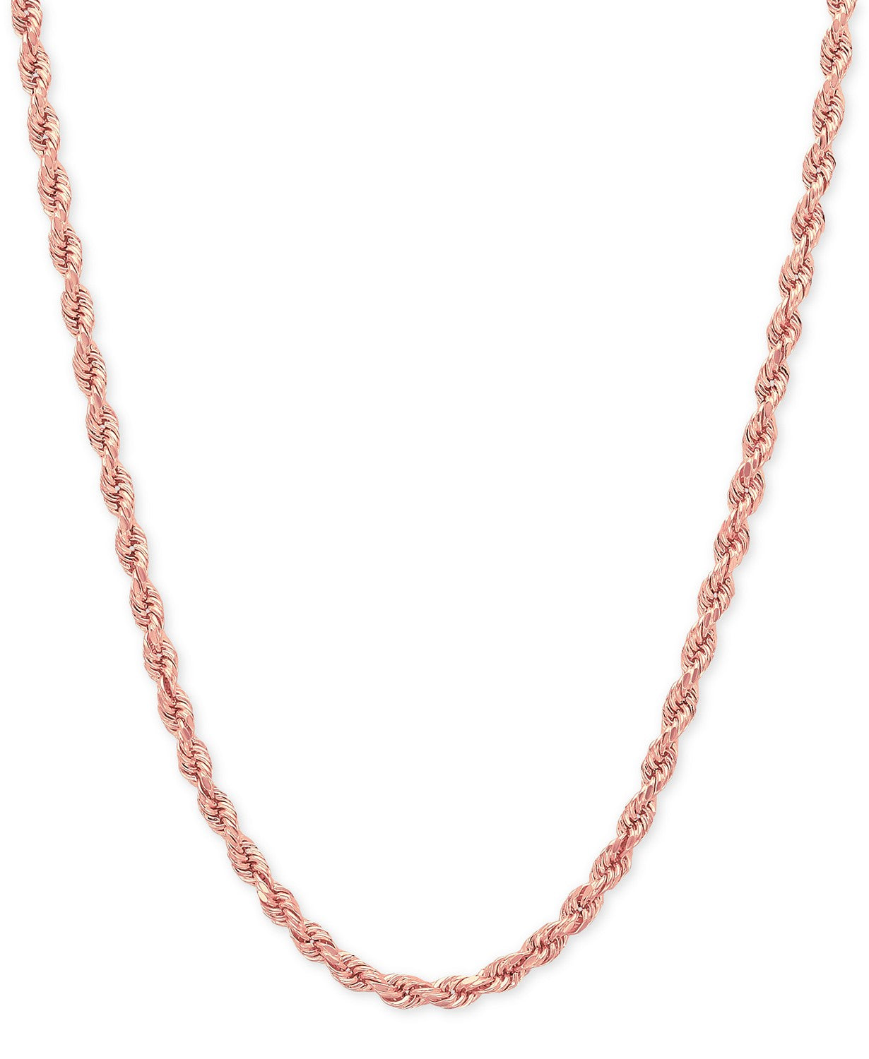 2mm 10K Rope Chain