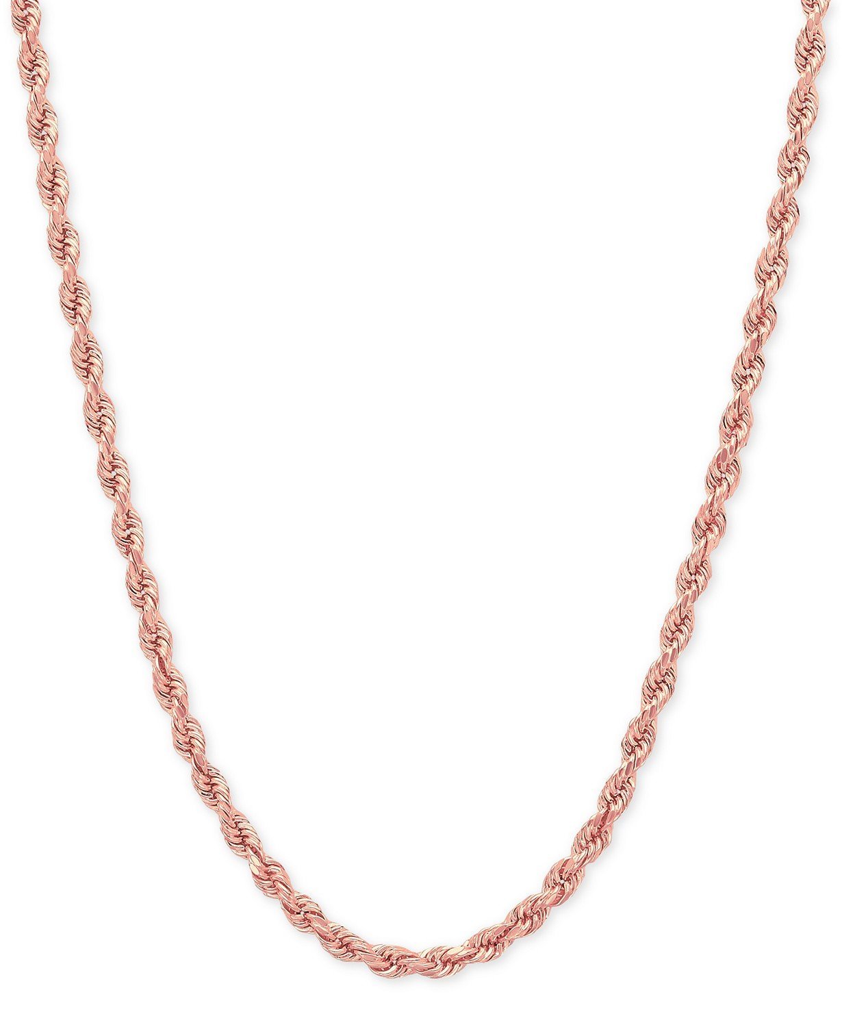 4mm 10K Rope Chain