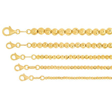 Load image into Gallery viewer, 3mm 10K Moon Cut Chain
