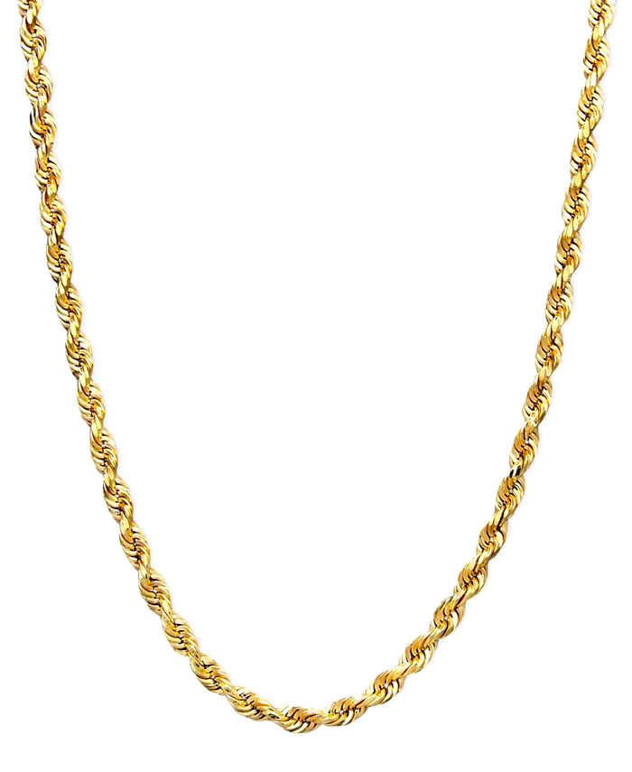 4mm 10K Rope Chain